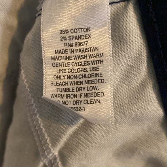 NWT St John’s Bay Navy Shorts - Picture 6 of 7